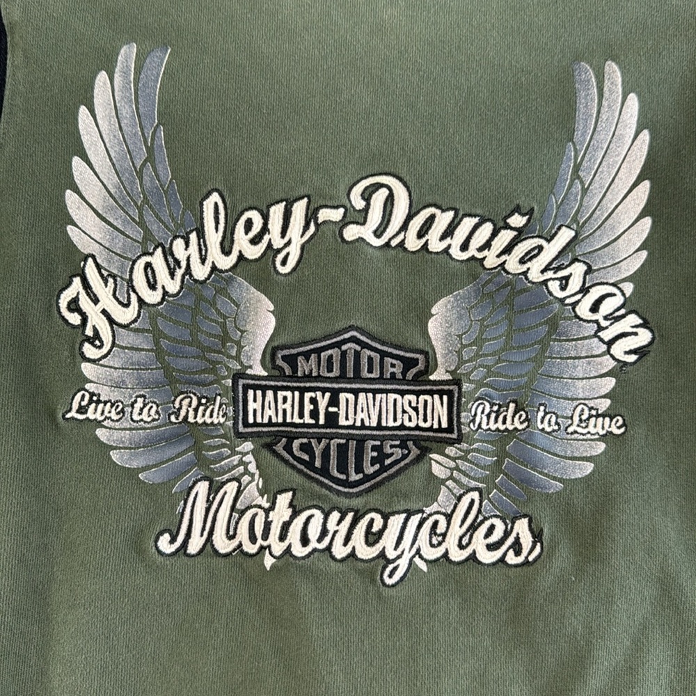 Harley Davidson Genuine Motor varsity jacket - Picture 10 of 10
